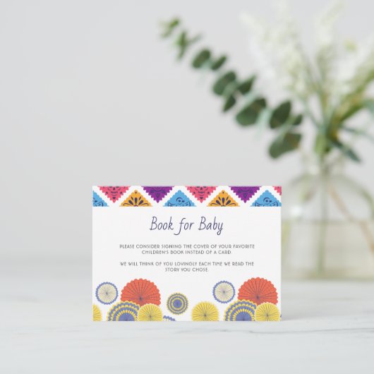 フェスティバルメキシコの紙ファンサボテンの本ベビー エンクロージャーカード (スタンド正面)