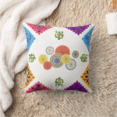 フェスティバルメキシコ紙ファンサボテン包装紙 クッション (ブランケット)