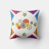 フェスティバルメキシコ紙ファンサボテン包装紙 クッション (裏面)