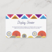 フェスティバルメキシコ紙ファンサボテン表示シャワー エンクロージャーカード (正面)