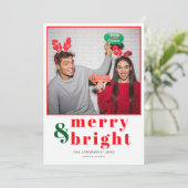 フェスティバルメリーと明るいクリスマスの写真 シーズンカード (スタンド正面)