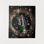 フェスティバルメリークリスマスデザイン タペストリー (正面)