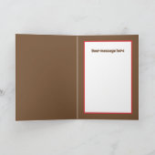 フェスティバルメリークリスマスヘッジホッグのカスタマイズ シーズンカード (内部)