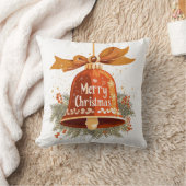 フェスティバルメリークリスマスベル装飾用クッション クッション (ブランケット)