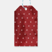 フェスティバルメリークリスマスホリデーティーパーティーギフトTa ギフトタグ (裏面)