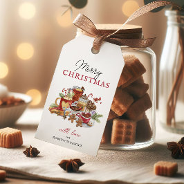 フェスティバルメリークリスマスホリデーティーパーティーギフトTa ギフトタグ