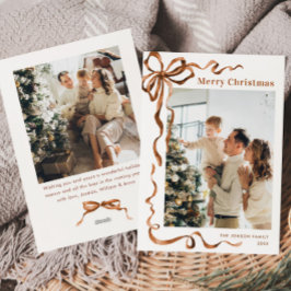 フェスティバルメリークリスマスボホリボン2写真 シーズンカード