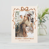 フェスティバルメリークリスマスボホリボン3写真 シーズンカード (スタンド正面)