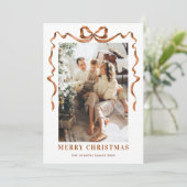 フェスティバルメリークリスマスボホリボン3写真 シーズンカード (スタンド正面)