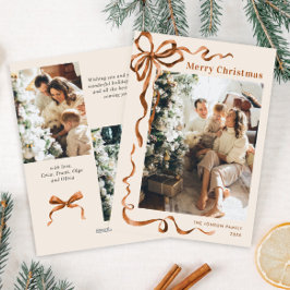 フェスティバルメリークリスマスボホリボン3写真 シーズンカード