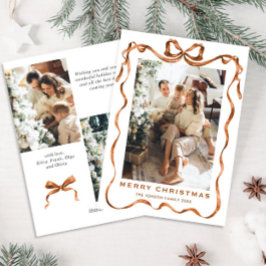 フェスティバルメリークリスマスボホリボン3写真 シーズンカード