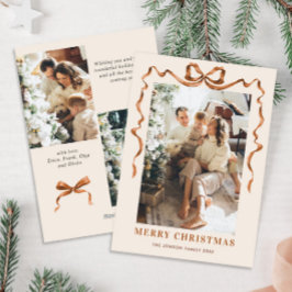 フェスティバルメリークリスマスボホリボン3写真 シーズンカード