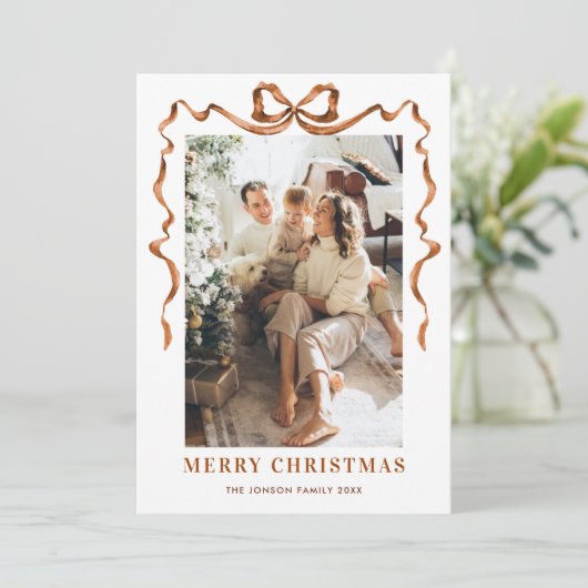 フェスティバルメリークリスマスボホリボン5写真 シーズンカード (スタンド正面)