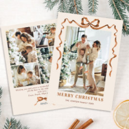 フェスティバルメリークリスマスボホリボン5写真 シーズンカード