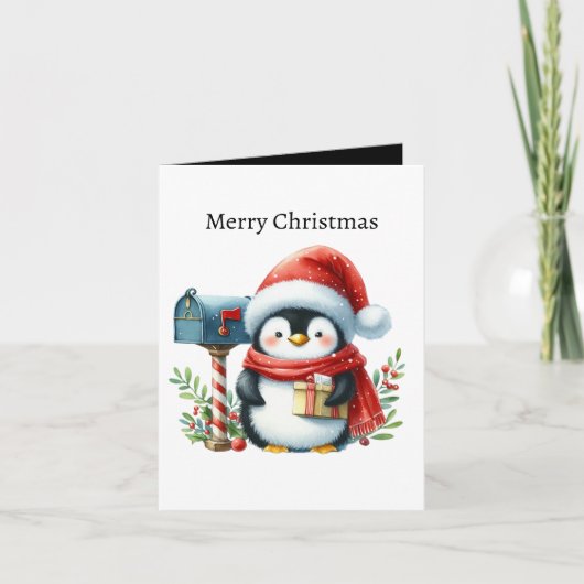 フェスティバルメリークリスマスメールの人 シーズンカード (正面)