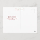 フェスティバルメリークリスマス書道写真 シーズンポストカード