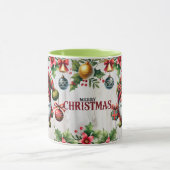 フェスティバルメリークリスマス格言マグ マグカップ (中央)