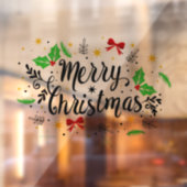 フェスティバルメリークリスマス ウィンドウサイン (シート2)