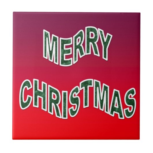 フェスティバルメリークリスマス タイル (正面)