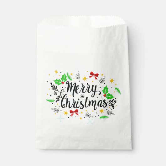 フェスティバルメリークリスマス フェイバーバッグ (正面)