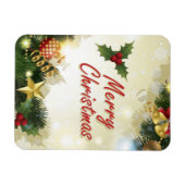 フェスティバルメリークリスマス マグネット (横)