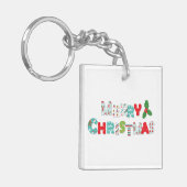 フェスティバルメリークリスマス |休日 キーホルダー (正面左)