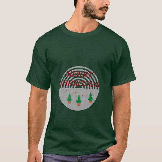 フェスティバルメリークリスマス Tシャツ (正面)