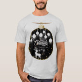 フェスティバルメリークリスマスTシャツ – スプレッドホリデーC Tシャツ (正面)