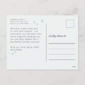 フェスティバルメリーリトルクリスマス誕生写真 シーズンポストカード (裏面)