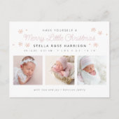 フェスティバルメリーリトルクリスマス誕生写真 シーズンポストカード (正面)