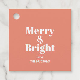 フェスティバルメリー&ブライトクリスマスホリデー フェイバータグ