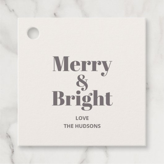 フェスティバルメリー&ブライトクリスマス フェイバータグ (正面)