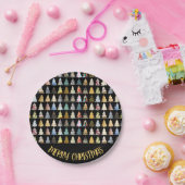 フェスティバルモアツリーズクリスマスパーティー ペーパープレート (パーティー)