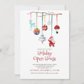 フェスティバルモダンウォーターカラーホリデーオープンハウス 招待状 (正面)