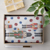 フェスティバルモダンクリスマスくるみ割りタイル 薄葉紙 (ギフト)