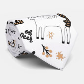 フェスティバルモダンクリスマスホリデートナディアパターン ネクタイ (ロール)