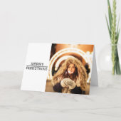 フェスティバルモダンクリスマスホリデーフォトカード シーズンカード (正面)