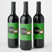 フェスティバルモダングリーンココナッツスプラッシュコキトボトル ワインラベル (ボトル)