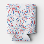 フェスティバルモダン花火カスタム、7月4日文字 缶クーラー (裏面)