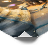 フェスティバルライトチビ（小さくかわいく書いた感じ）ガルゴイルドラゴン ポスター (コーナー)