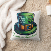 フェスティバルラッキー先生セントパッツクスデイお祝い クッション (ブランケット)