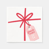 フェスティバルラップ | ホリデーツお気に入りのパーティー スタンダードカクテルナプキン (正面)