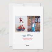 フェスティバルラブ&ジョイ4フォトホリデーカード シーズンカード (裏面)