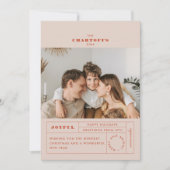 フェスティバルラベルフラットホリデーカード シーズンカード (正面)