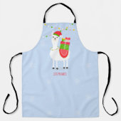 フェスティバルラマクリスマス エプロン (正面)