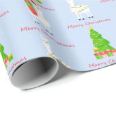 フェスティバルラマクリスマス ラッピングペーパー (ロールコーナー)