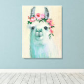 フェスティバルラマ キャンバスプリント (インサイチュ (ウッドフロア))