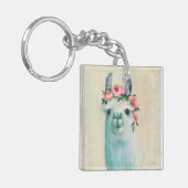 フェスティバルラマ キーホルダー (正面左)