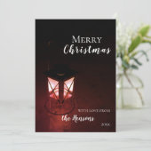 フェスティバルランタンインダーククリスマスホリデーカード シーズンカード (スタンド正面)