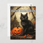 フェスティバルリトルブラックキティキャット ポストカード (正面/裏面)